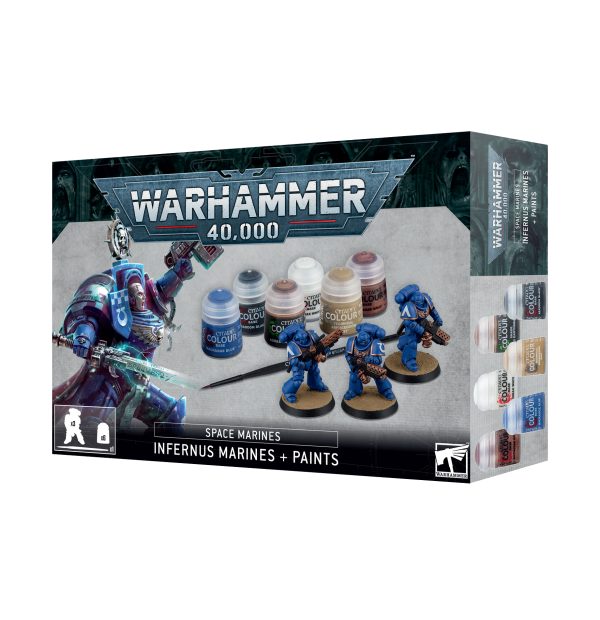 Space Marines: Intercessors + Paints