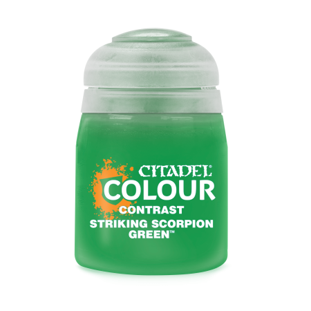 Striking Scorpion Green Contrast Contrast: Striking Scorpion Green