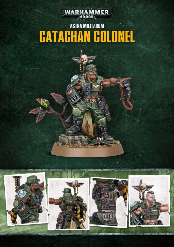 Catachan Colonel Astra Militarum: Catachan Colonel