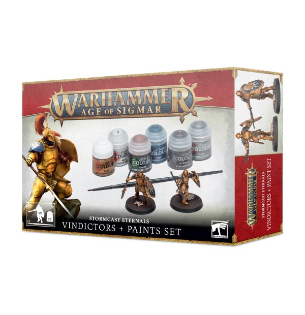Age of Sigmar S E plus Paint set Age of Sigmar: Vindictors + Paints Set