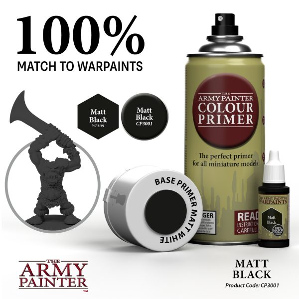 Spray: Matt Black