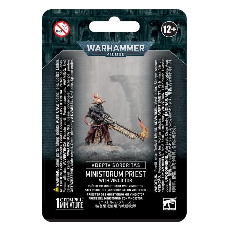Adepta Sororitas: Ministorum Priest With Vindictor